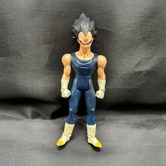 Irwin Toy Other - Dragon Ball Z Majin Vegeta Action Figure Irwin Toy 2002 Blue Suit Vintage DBZ